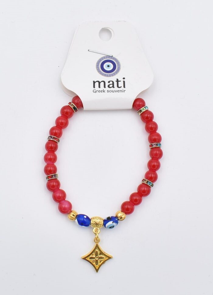 Βραχιόλι με Γυάλινες Χάντρες - Image 7