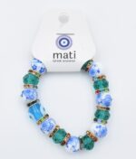 Βραχιόλι με κρυστάλλινη κεραμική χάντρα - Image 7