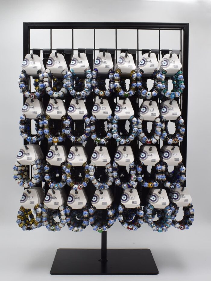 Βραχιόλι με κρυστάλλινη κεραμική χάντρα - Image 9