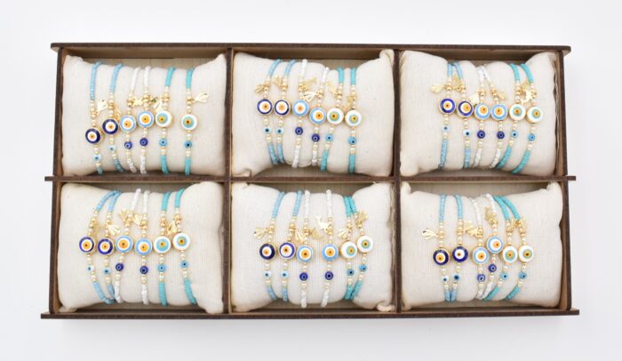 Βραχιόλι με Μάτι και Χάντρες - Image 2