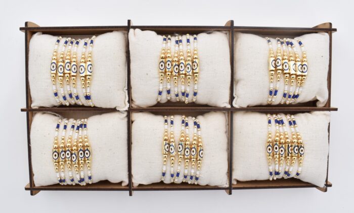 Βραχιόλι με Μάτι και Χάντρες - Image 2