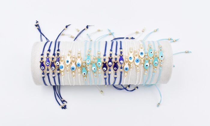 Βραχιόλι με Ψαράκι και Χάντρα - Image 2