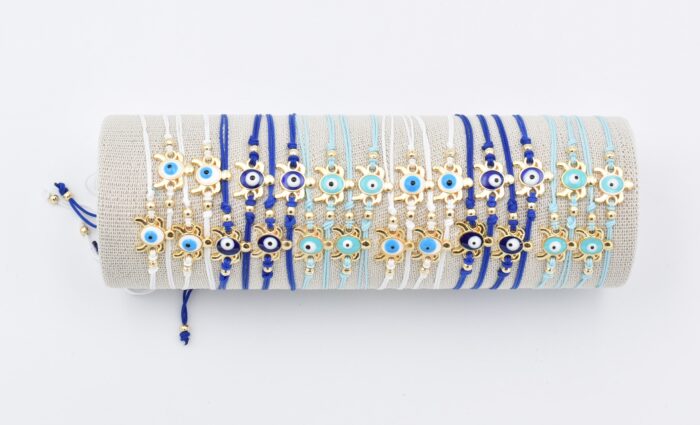 Βραχιόλι με Χελωνάκι και Χάντρα - Image 2