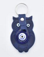 Μπρελόκ  Δερμάτινο Κουκουβάγια  με Μάτι & Ακρόπολη – Greece - Image 9