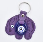 Μπρελόκ  Δερμάτινο Ελέφαντα  με Μάτι & Ακρόπολη – Greece - Image 9