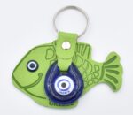 Μπρελόκ  Δερμάτινο Ψάρι με Μάτι & Ακρόπολη – Greece - Image 10