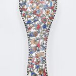 Κεραμική Κουτάλα Λουλούδι