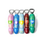 Ξύλινος Φαλλός Ανοιχτήρι με Καρδιά & Λουλούδι