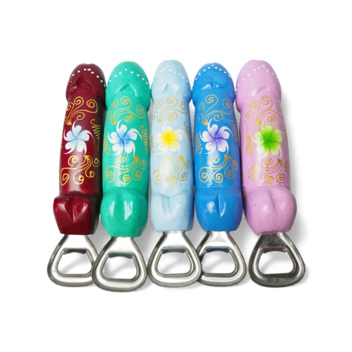 Ξύλινος Φαλλός Ανοιχτήρι με Πεταλούδα - Image 8