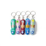 Μπρελόκ Ξύλινος Φαλλός Με Πεταλούδα