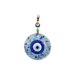 Φυσητό Κρεμαστό Μάτι με Μπλε Πετραδάκια - Image 3