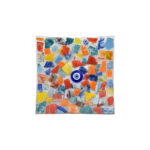 Φυσητό Τετράγωνο Πιάτο Γυαλιού με Θαλασσινά & Καλοκαιρινά Μοτίβα - Image 11