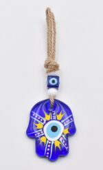 Κρεμαστό Γυάλινο Χέρι της Φατμά - Image 2