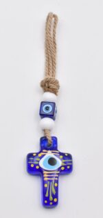 Κρεμαστό Γυάλινο Σταυρός - Image 2