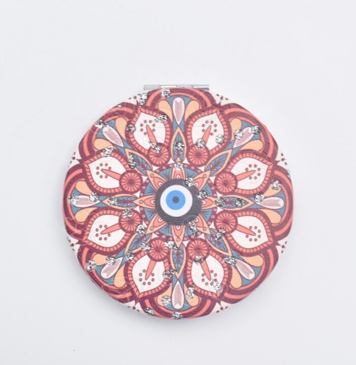 Καθρεπτάκι Τσέπης με Σχέδιο Μάνταλα - Image 2