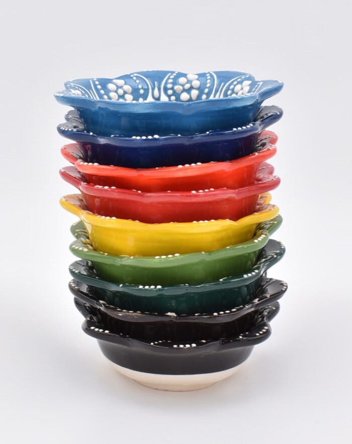 Κεραμικό Μπωλ Μαργαρίτα με Πολύχρωμα Λουλούδια - Image 11