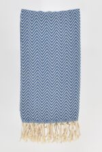 Πετσέτα Peshtemal Μεγάλο Ψαροκόκαλο - Image 15