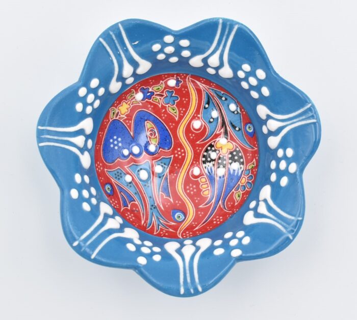 Κεραμικό Μπωλ Μαργαρίτα με Πολύχρωμα Λουλούδια - Image 13