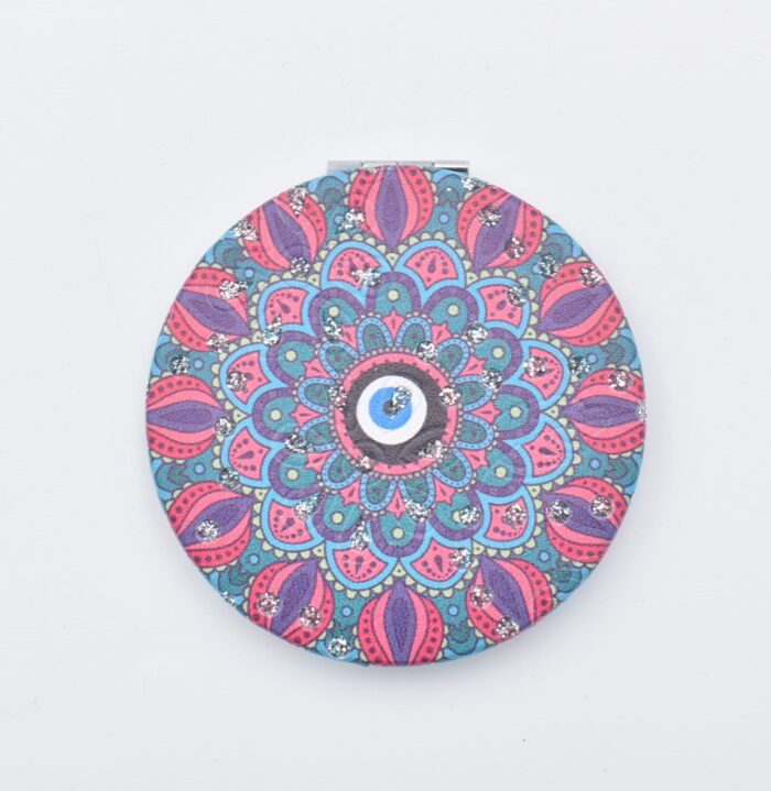 Καθρεπτάκι Τσέπης με Σχέδιο Μάνταλα - Image 3