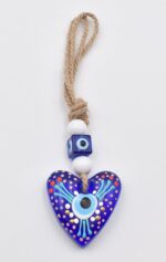 Κρεμαστό Γυάλινο Καρδιά