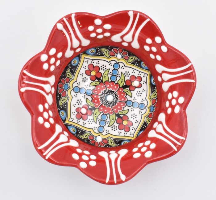 Κεραμικό Μπωλ Μαργαρίτα με Πολύχρωμα Λουλούδια - Image 14