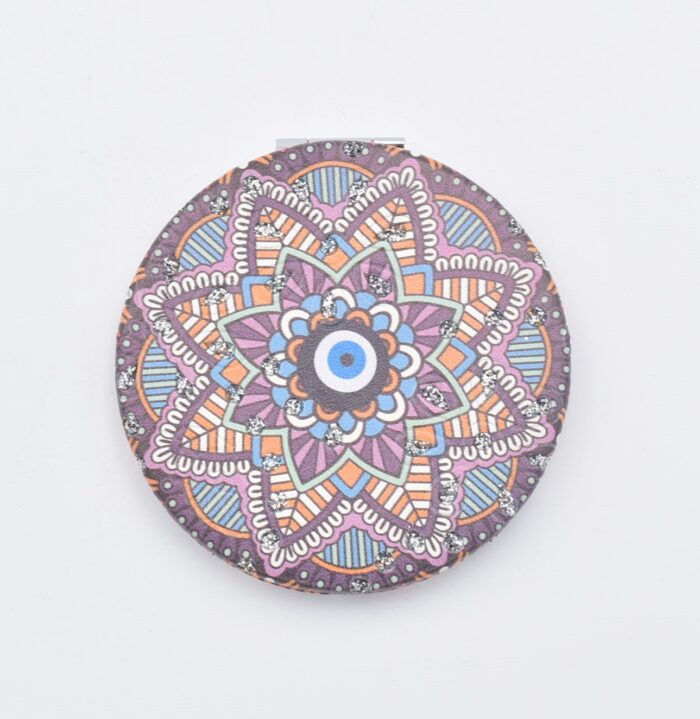 Καθρεπτάκι Τσέπης με Σχέδιο Μάνταλα - Image 4