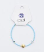 Βραχιόλι με χάντρες  & πολύχρωμα στοιχεία - Image 5