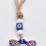 Κρεμαστό Γυάλινο Πεταλούδα