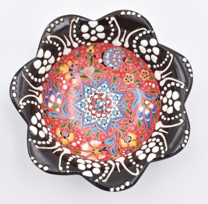 Κεραμικό Μπωλ Μαργαρίτα με Πολύχρωμα Λουλούδια - Image 5