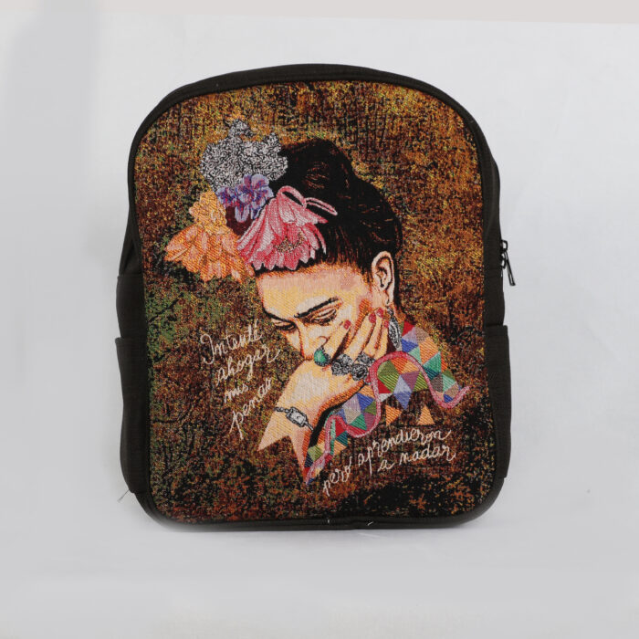 Τσάντα Πλάτης Υφαντή Φρίντα Κάλο – Frida Kahlo - Image 2