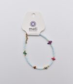 Βραχιόλι με χάντρες  & πολύχρωμα στοιχεία - Image 20