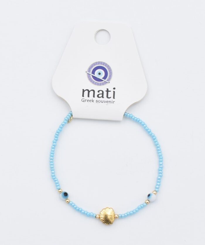 Βραχιόλι με χάντρες  & πολύχρωμα στοιχεία - Image 5