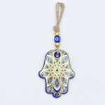 Κρεμαστό Γυάλινο Μάτι Χέρι