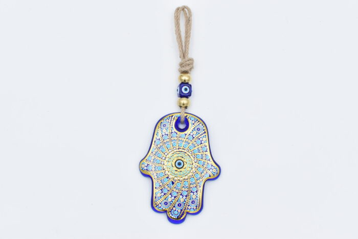 Κρεμαστό Γυάλινο Μάτι Χέρι - Image 2