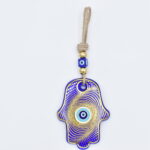 Κρεμαστό Γυάλινο Μάτι Χέρι