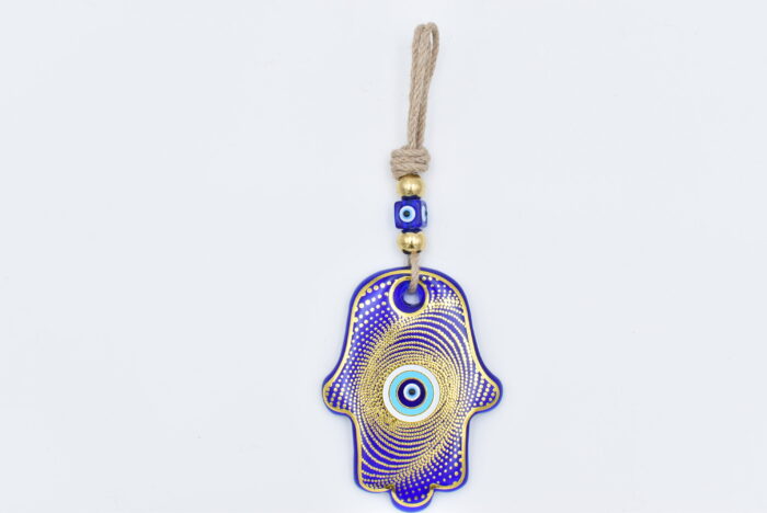 Κρεμαστό Γυάλινο Μάτι Χέρι - Image 2