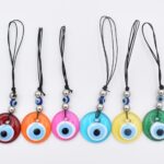 Μάτι Κρεμαστό Χρωματιστό Γυάλινο