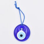 Γυάλινο Μάτι Διακοσμητικό με Κορδόνι
