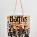 Τσάντα Ώμου Υφαντή Beatles