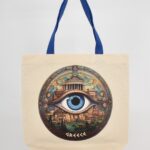 Τσάντα Ώμου Καμβάς Parthenon – Greece