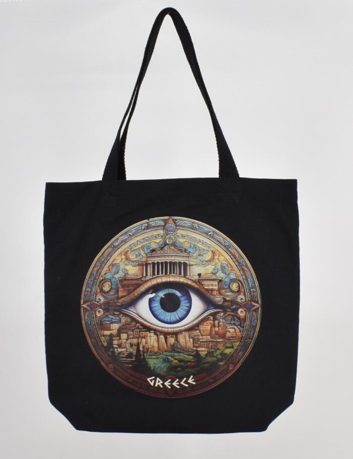 Τσάντα Ώμου Καμβάς Parthenon – Greece - Image 2