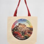 Τσάντα Ώμου Καμβάς Parthenon – Greece