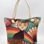 Τσάντα Ώμου - Παραλίας  Γάτα