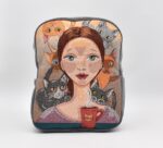 Τσάντα Πλάτης Υφαντή Γυναίκα