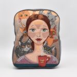 Τσάντα Πλάτης Υφαντή Γυναίκα