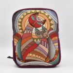 Τσάντα Πλάτης Υφαντή με Γάτες