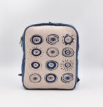 Τσάντα Πλάτης Υφαντή με Μάτι