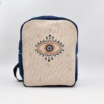Τσάντα Πλάτης Υφαντή με Μάτι