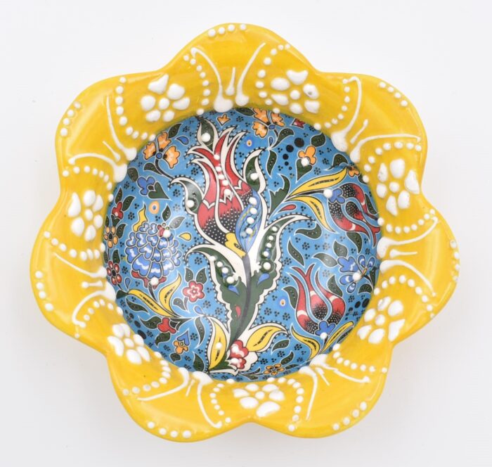 Κεραμικό Μπωλ Μαργαρίτα με Πολύχρωμα Λουλούδια - Image 7