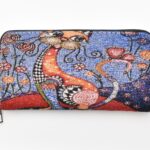 Πορτοφόλι Υφαντό Γάτα